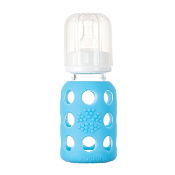 Glass Baby Bottle With Silicone Sleeve