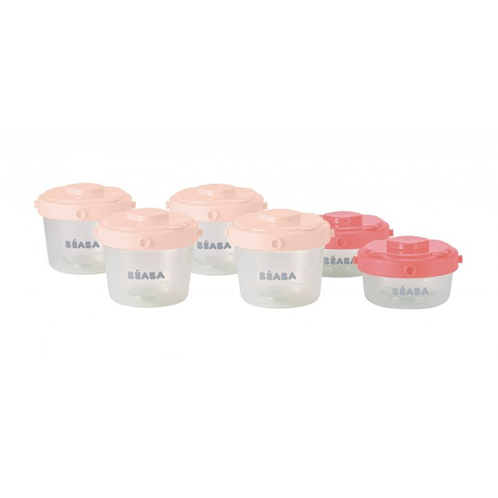 Set of 6 Clip Portions - 1st Age 60ml + 120ml