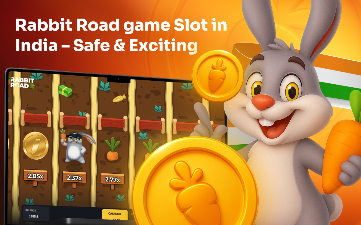 Rabbit Road slot game in India offering a safe and exciting experience