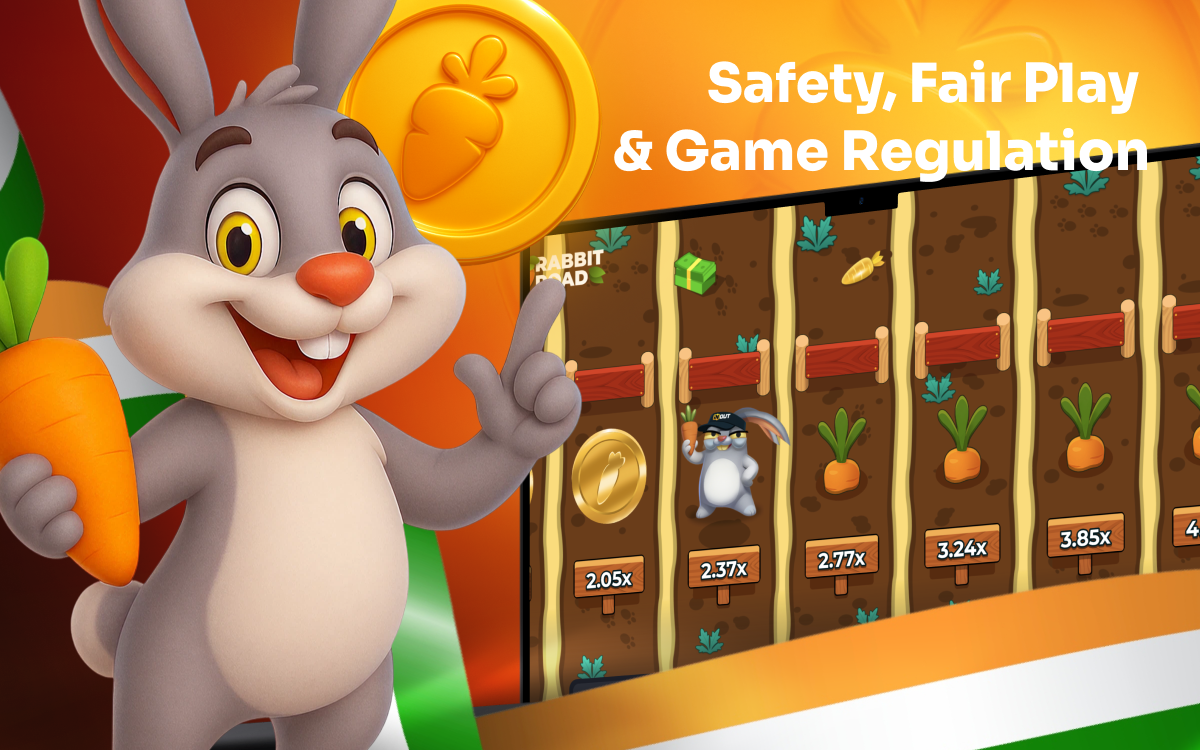 Information on safety, fair play, and regulations in Rabbit Road